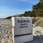 Prora - Wohnung Mit Echtholz Kamin Und Strandkorb Am Strand - Kasamimb アパート