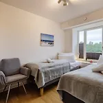 アパート Prora - Wohnung Mit Echtholz Kamin Und Strandkorb Am Strand - Kasamimb *