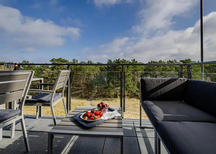 Prora - Stilvolle Mit Balkon, Echtholz Kamin, Gemeinschaftssauna, Strandkorb Am Und Waschmaschine - Kasamimb Lägenhet